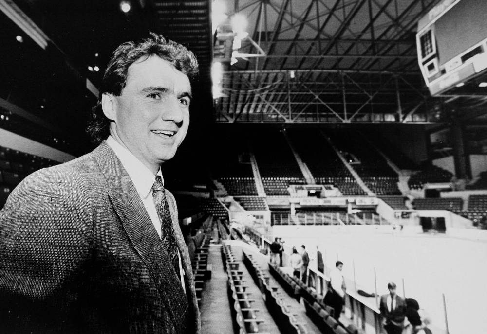 MICHEAK RAINE / WINNIPEG FREE PRESS FILES
Rick Bowness cut his teeth as an NHL coach with the Winnipeg Jets in 1989.