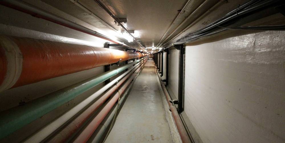 MIKE DEAL / WINNIPEG FREE PRESS FILES
The service tunnel was built in two phases from 1915 to 1916.