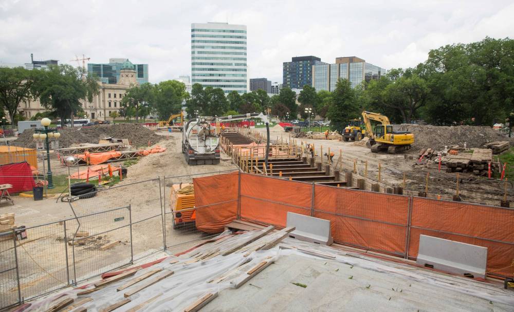 MIKE DEAL / WINNIPEG FREE PRESSA massive effort is ongoing to upgrade some of Manitoba’s oldest subterranean infrastructure — a more-than-100-year-old tunnel — to extend its life for another 100 years.