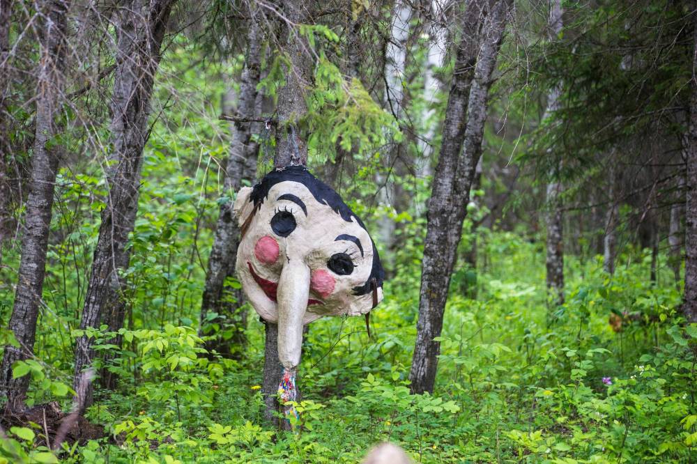 MIKAELA MACKENZIE / WINNIPEG FREE PRESS
At Slo Toons headquarters near Gimli, the woods are full of whimsy.