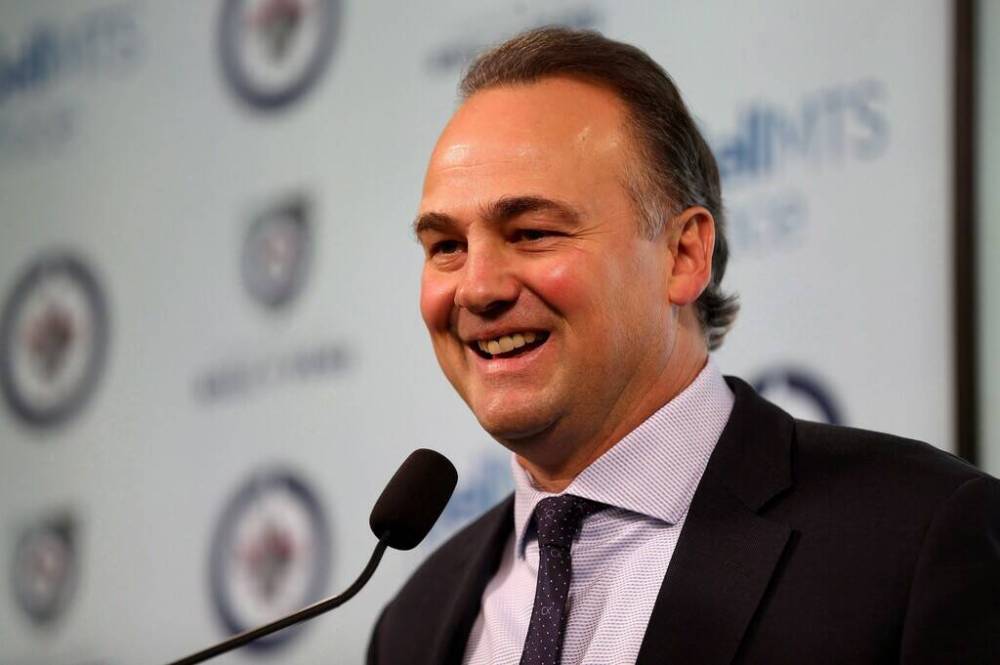TREVOR HAGAN / THE CANADIAN PRESS FILES
Former Winnipeg Jets star Dale Hawerchuk’s statue is set to be unveiled this fall outside Canada Life Centre.