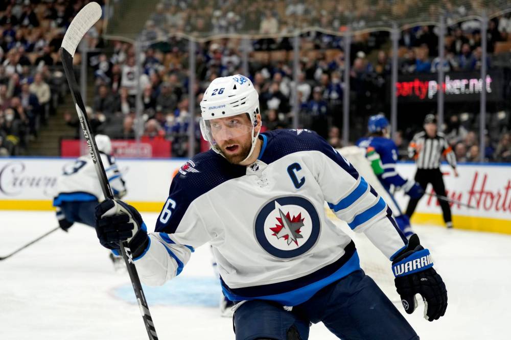 FRANK GUNN / THE CANADIAN PRESS FILES
The Jets could have used Blake Wheeler as trade bait.
