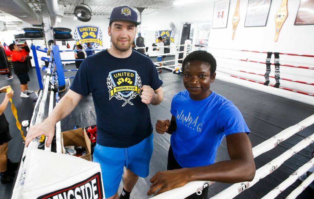JOHN WOODS / WINNIPEG FREE PRESS Grace Fahnbulleh and David Johnson, are both heading to the Brampton Cup.