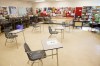MIKE DEAL / WINNIPEG FREE PRESS















A Kelvin High School classroom that has been modified to accept eight students.















Staff continue to get ready for returning students at Kelvin High School Monday morning.















200601 - Monday, June 01, 2020.