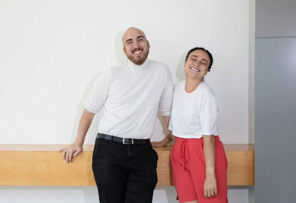 JESSICA LEE / WINNIPEG FREE PRESS
Out From Under the Rug’s actor and playwright Sophie Smith-Dostmohamed and director Matthew Paris-Irvine don’t want to wait to tell vibrant young stories.