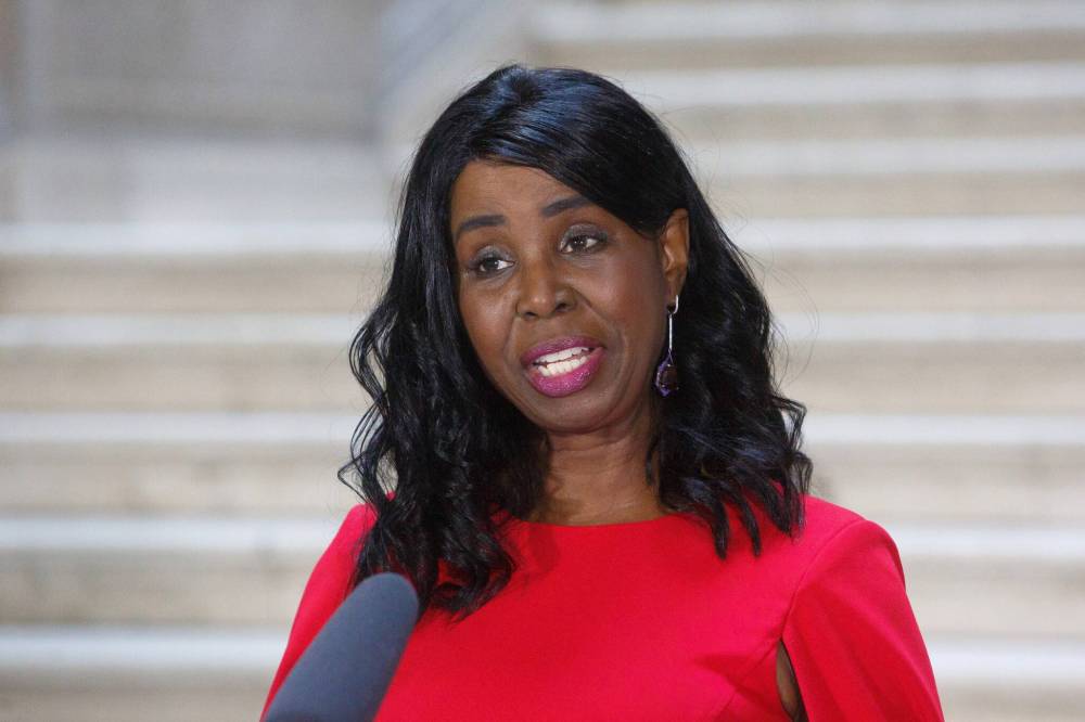 MIKE DEAL / WINNIPEG FREE PRESS FILESHealth Minister Audrey Gordon said the federal Canada Health Act lays out some of the parameters of “what we can and cannot pay for”.