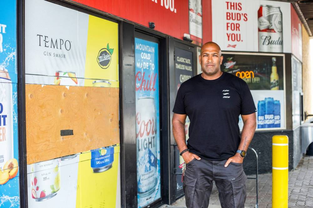 MIKAELA MACKENZIE / WINNIPEG FREE PRESS
                                “I feel like this is the third strike for me,” said owner Ravi Ramberran, citing the pandemic and rising prices as the first two.