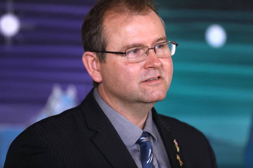 RUTH BONNEVILLE / WINNIPEG FREE PRESS FILES
                                Education and Early Childhood Learning Minister Wayne Ewasko.