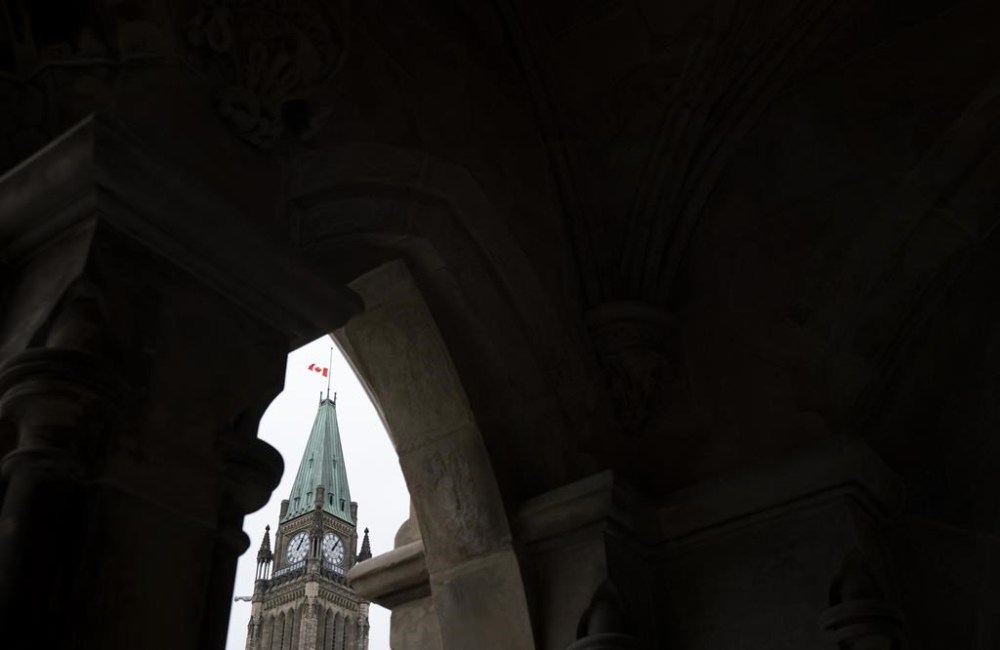 The Peace tower is seen on Parliament Hill, in Ottawa, Tuesday, Sept. 20, 2022. A special joint committee of the House of Commons and Senate is debating provisions around medically assisted dying for people with mental disorders. THE CANADIAN PRESS/Adrian Wyld