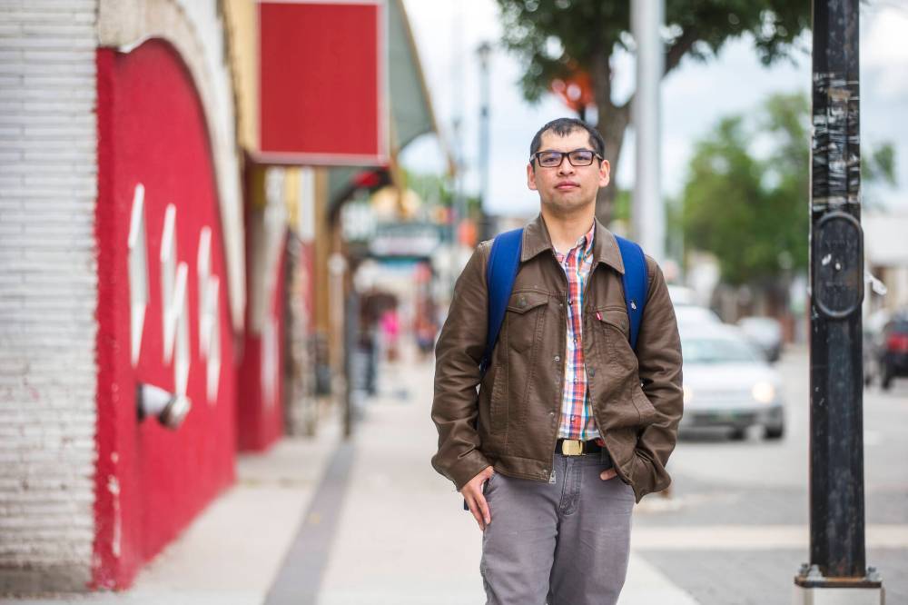 When Chris Clacio started attending Stop the Violence rallies, he found camaraderie, safety and inclusion among the Indigenous youth leading the social-justice movement. (Winnipeg Free Press files)