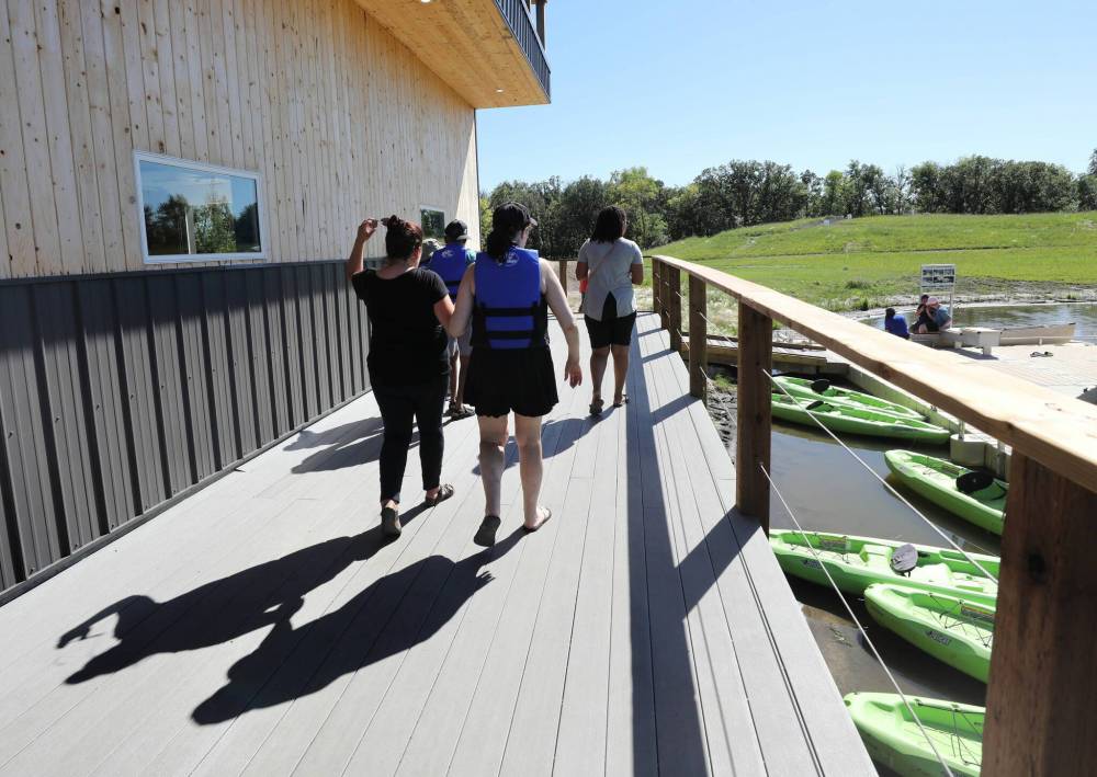 RUTH BONNEVILLE / WINNIPEG FREE PRESS
Attendees come from across the country to experience the camp and make connections with those who have similar life experiences.
