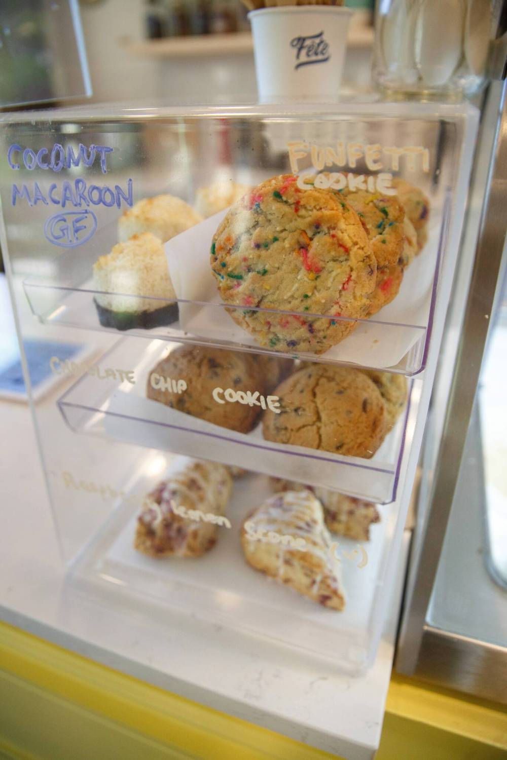 MIKE DEAL / WINNIPEG FREE PRESS
Not in the mood for ice cream? Some homemade baked goods are also available.