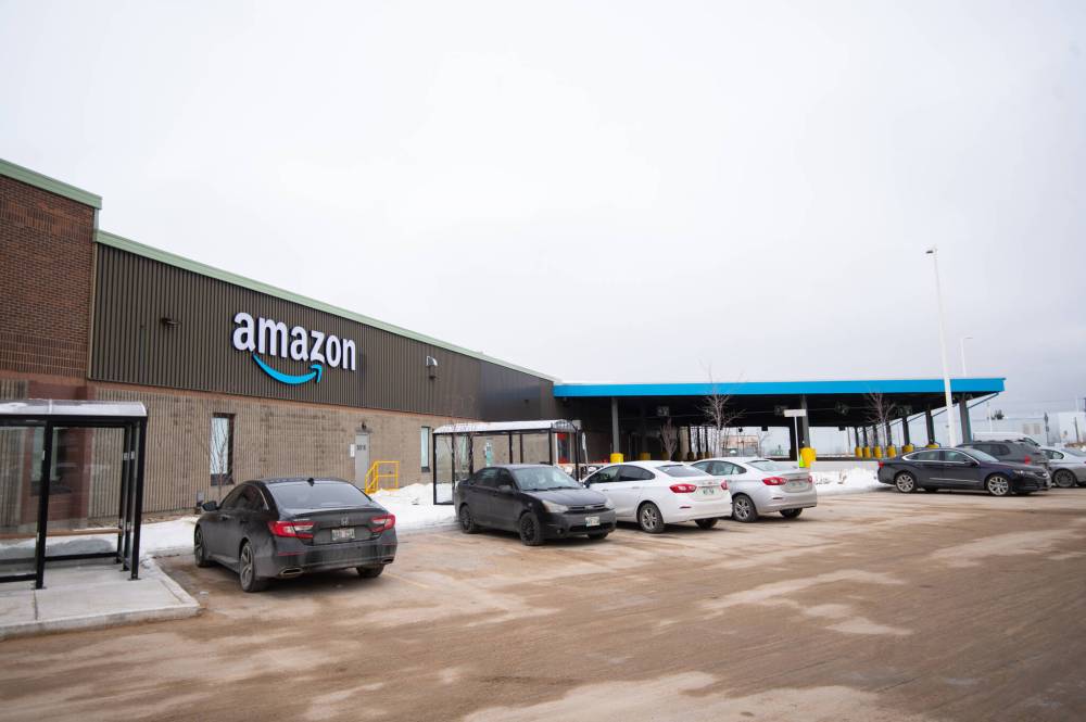 Mike Sudoma / Winnipeg Free Press
Councillor and mayoral candidate Kevin Klein says the city lost out on another Amazon warehouse in Transcona. Shown is Amazon’s hub on Plymouth Street.