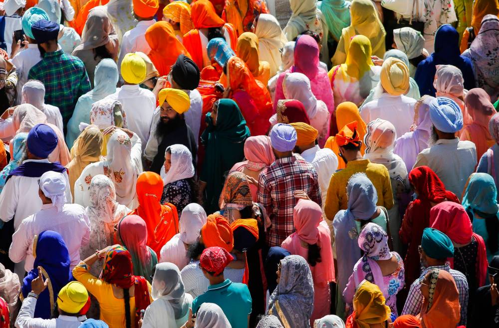 JOHN WOODS / WINNIPEG FREE PRESS
“I think it’s an opportunity for us to share with the community as well, which is why we always invite folks to take part and kind of join in… I guess for a lot of folks who haven’t seen this event before, it’s something new to them,” said Devgan .