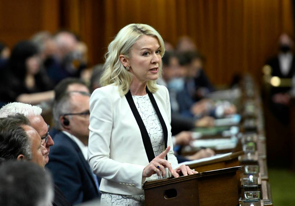 JUSTIN TANG / THE CANADIAN PRESS FILES
                                In a news release Tuesday, Candice Bergen said she is “committed in the immediate future” to serving her constituents.