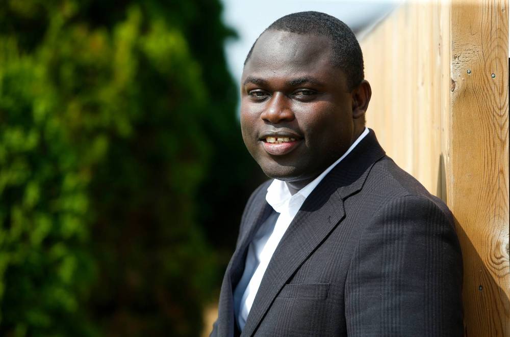 JOHN WOODS / WINNIPEG FREE PRESS FILES
Mayoral candidate Idris Adelakun vowed to pursue a home sharing strategy with a community agency, which would pair elderly residents with college/university students.