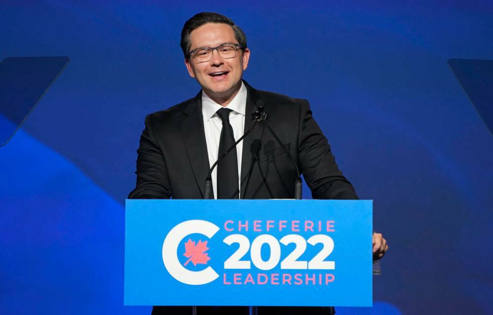 WINNIPEG FREE PRESS FILES
Newly elected Conservative Leader Pierre Poilievre is very much in tune with different currents of thought and activism within the CPC.