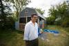 MIKE DEAL / WINNIPEG FREE PRESS
                                Jerry, the man living in a makeshift home on city property in St. James, used to live in the area for more than 20 years, and worked as a rink attendant at the Keith Bodley Arena.