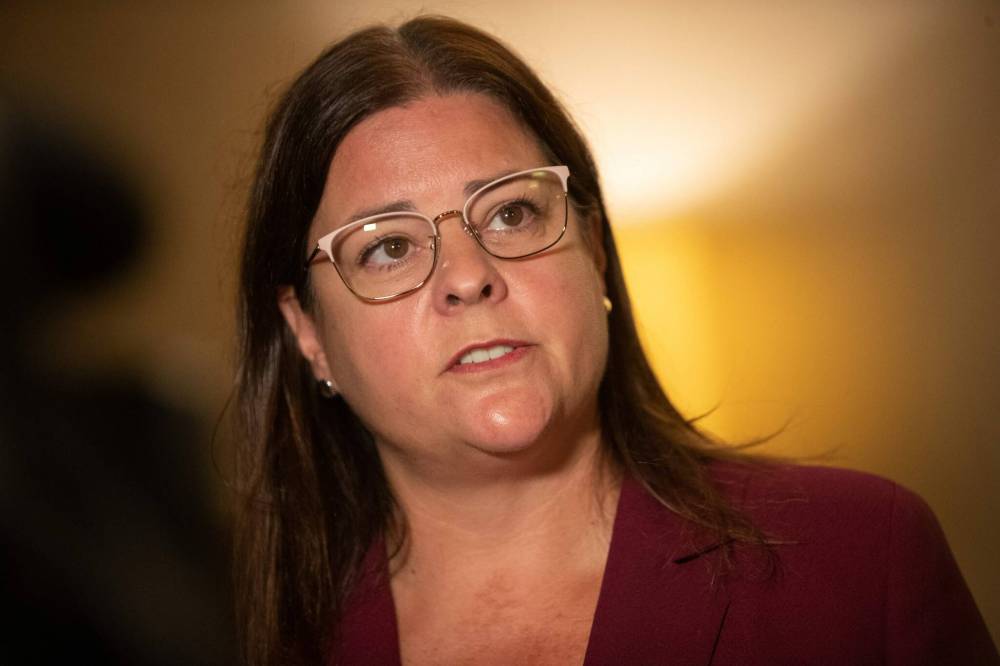 DANIEL CRUMP / WINNIPEG FREE PRESS FILES
“This bill protects ratepayers and Manitoba Hydro,” Premier Stefanson said, adding the PUB decides Hydro’s rates, not government.