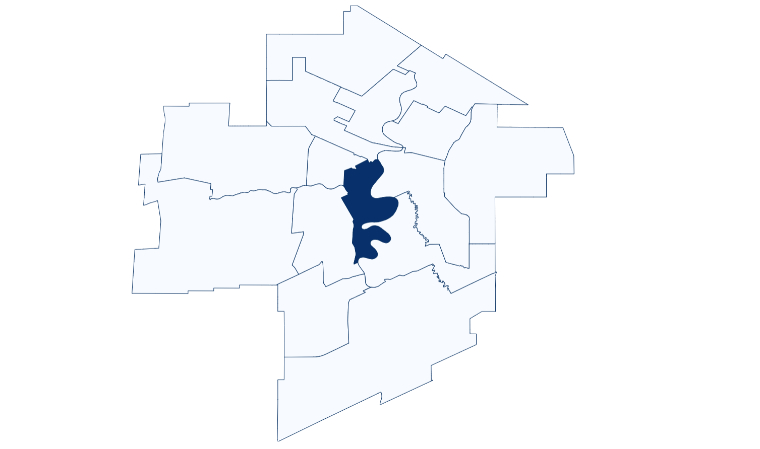 WINNIPEG FREE PRESS
Fort Rouge - East Fort Garry ward boundary map.