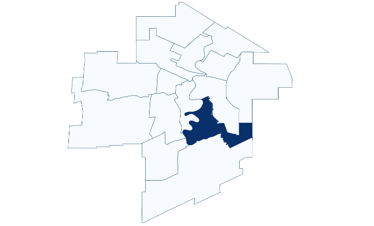 WINNIPEG FREE PRESS
St. Vital ward boundary map.