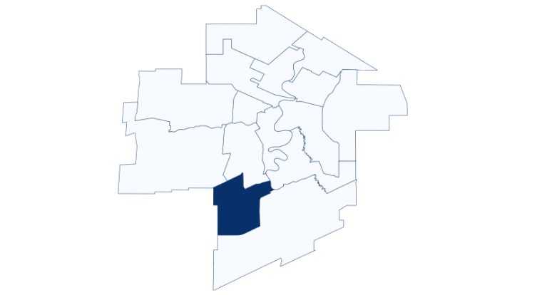 WINNIPEG FREE PRESS
Waverley West ward boundary map.