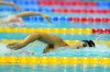 Penny Oleksiak of Canada competes during her women's 200m freestyle heat at the 19th FINA World Championships in Budapest, Hungary, Monday, June 20, 2022.  THE CANADIAN PRESS/AP-Petr David Josek