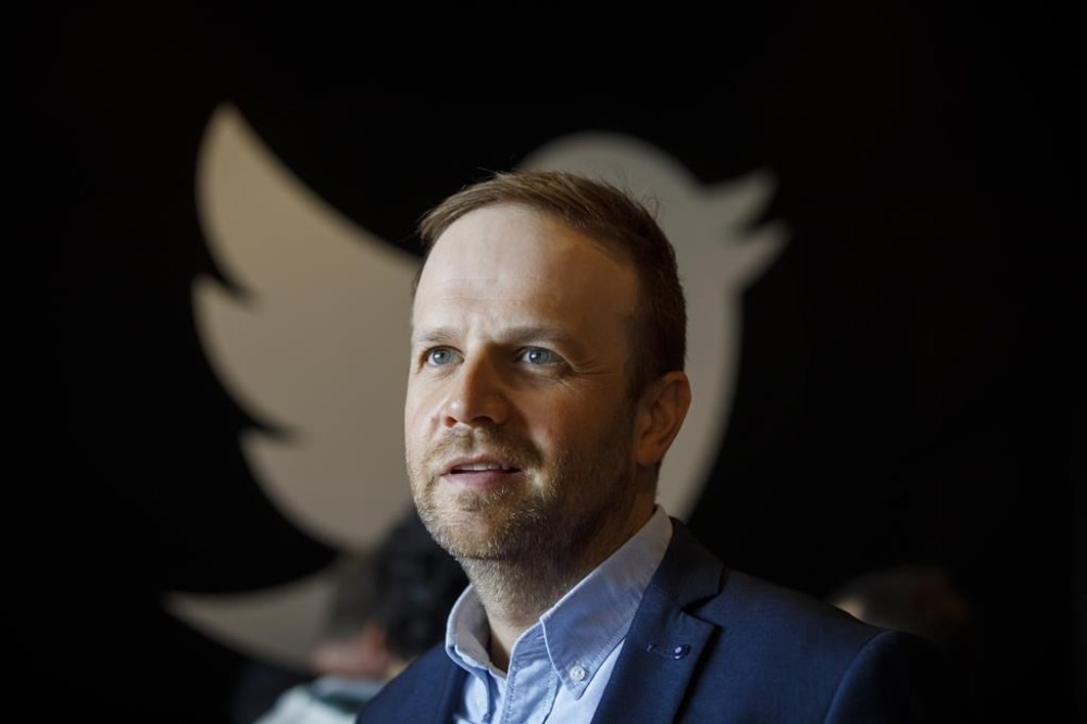 Twitter Canada's managing director Paul Burns is seen before a fireside chat, in Toronto, Tuesday, April 2, 2019. Burns, managing director of the company's Canadian operations, and Michele Austin, Twitter's director of public policy for the U.S. and Canada, announced they were part of staffing cuts, orchestrated by new owner Elon Musk, on social media Friday. THE CANADIAN PRESS/Cole Burston