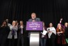 CUPE president Mark Hancock speaks at a press conference in Toronto on Monday Nov. 7, 2022. THE CANADIAN PRESS/Nathan Denette