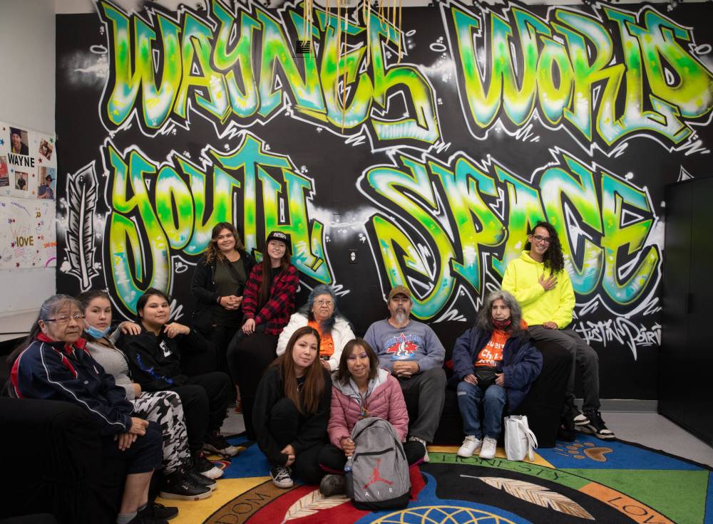 JESSICA LEE / WINNIPEG FREE PRESS
On Sept. 23, Wayne’s World Youth Lounge at Turtle Island Neighbourhood Centre officially launched with a grand opening at 510 King St.