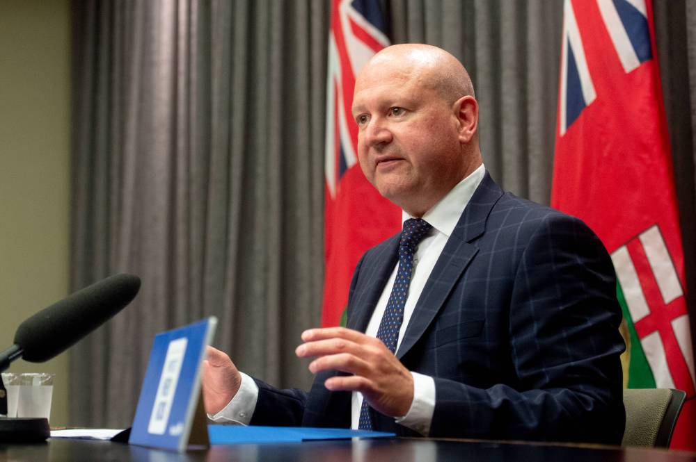 Between April 2021 and March 2022, chief provincial public health officer Dr. Brent Roussin earned $634,301, according to provincial public accounts records. (Winnipeg Free Press files)