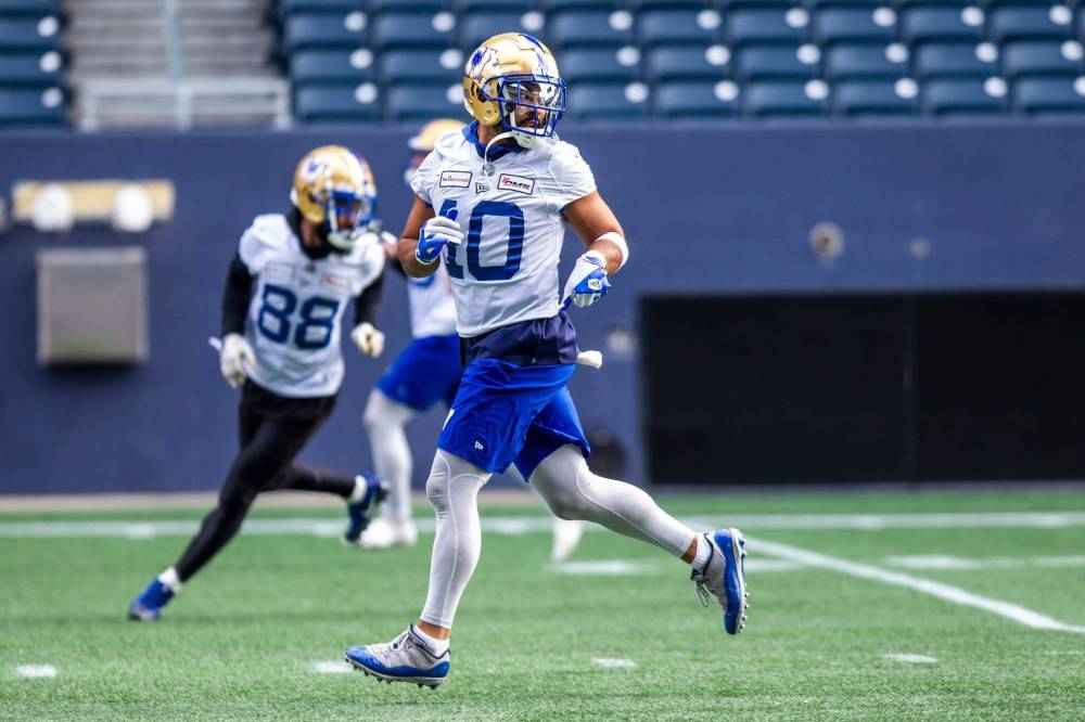 Demski was named one of the CFL’s Top Performers for the month of September. (Mikaela MacKenzie / Winnipeg Free Press)