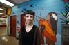 Proulx recently unveiled her latest mural in honour of the National Day for Truth and Reconciliation. (Mike Deal / Winnipeg Free Press)