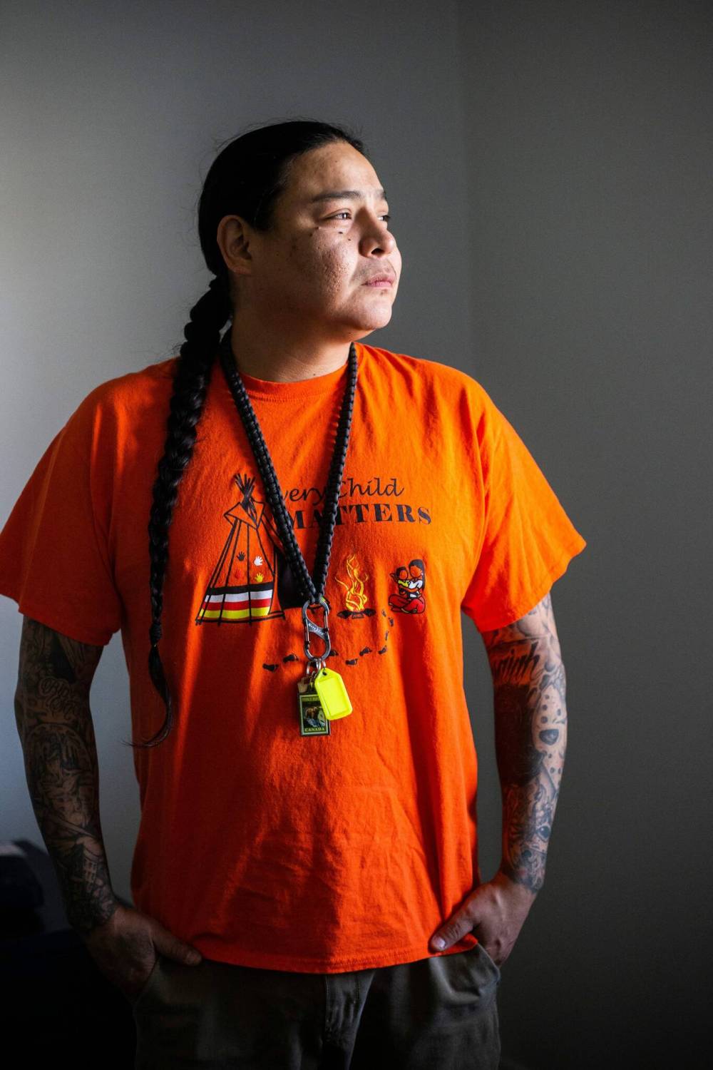 For every person Beardy helps exit the gang lifestyle, untapped human potential is being unlocked, he says. (Mikaela MacKenzie / Winnipeg Free Press)