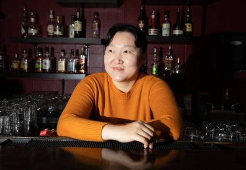 JESSICA LEE / WINNIPEG FREE PRESS
                                Yang Meng opened the Tipsy Cow five years ago in a downtown location that had been home to myriad other restaurants over the years.