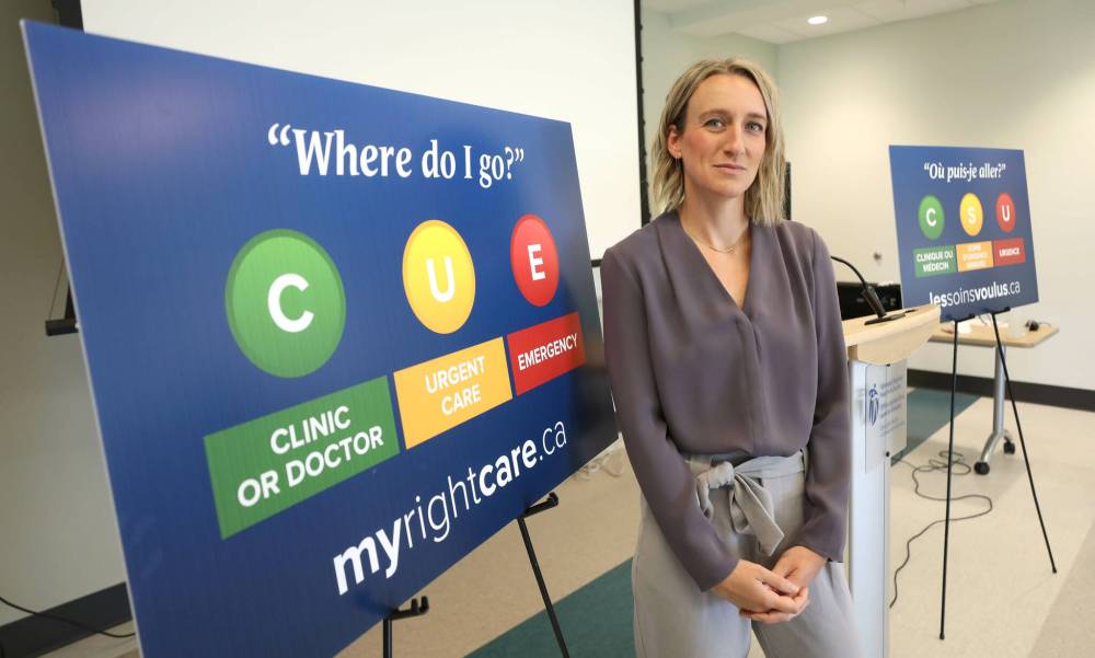 Dr. Joss Reimer, the WRHA chief medical officer, says they’re trying to remind people other locations can provide appropriate care, often with a shorter wait. (Ruth Bonneville / Winnipeg Free Press files)