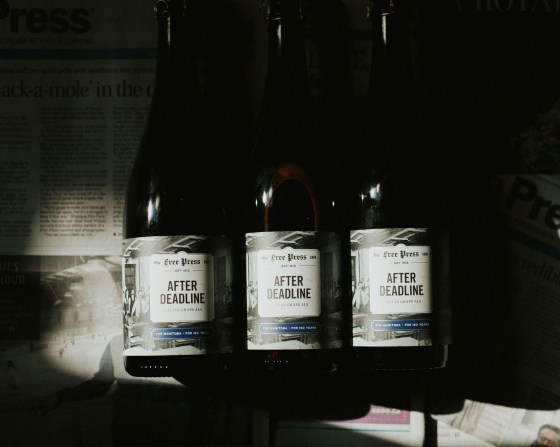 After Deadline is a remarkably versatile brew. (Mikaela MacKenzie / Winnipeg Free Press)