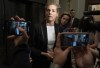 Minister of Sport Pascale St-Onge speaks with media before attending caucus on Parliament Hill on October 5, 2022 in Ottawa. THE CANADIAN PRESS/Adrian Wyld