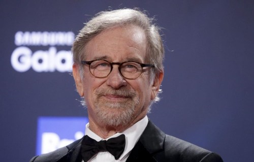FILE --Steven Spielberg walks the red carpet as he arrives to receive a lifetime-achievement prize, at the David Donatello awards ceremony in Rome Wednesday, March 21, 2018. (AP Photo/Gregorio Borgia,file)
