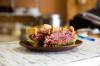 The pastrami delight sandwich is a signature item. (Mikaela MacKenzie / Winnipeg Free Press)