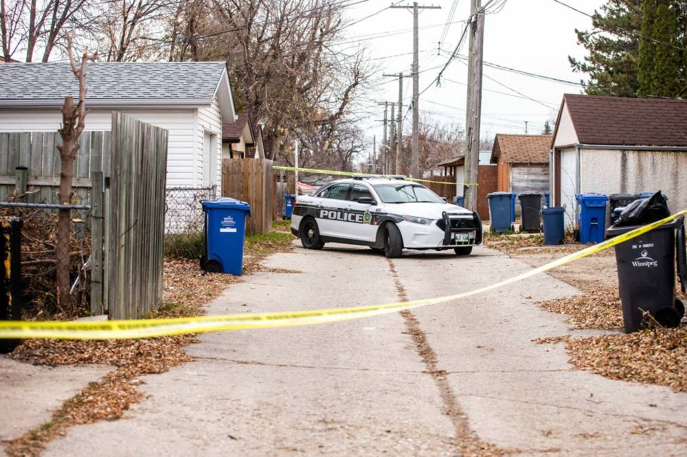 MIKAELA MACKENZIE / WINNIPEG FREE PRESS
William Markowski was found unresponsive outside a home on the 100 block of Johnson Avenue West and gave him medical care. He was taken to hospital in critical condition, where he later died.