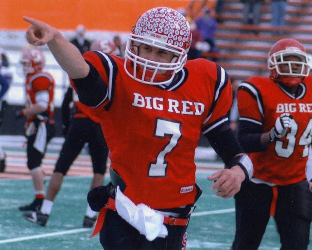 Collaros holds the school’s single-season records for passing yards (2,513) and touchdown passes (30). (Supplied)