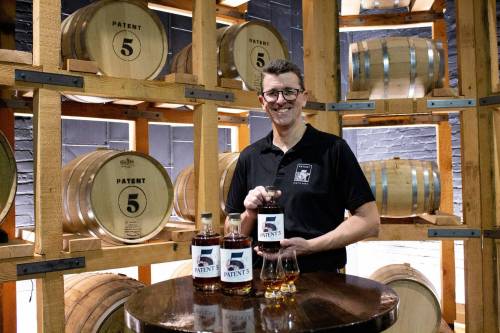 Kyle Goldstine photo
Patent 5 owner president Brock Coutts Patent 5 whisky