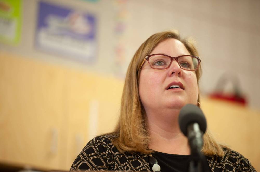 ETHAN CAIRNS / WINNIPEG FREE PRESS FILES
The government rejected the supervised consumption site model after Community Wellness Minister Sarah Guillemard toured East Hastings Street with Alberta Public Safety Minister Mike Ellis this week.