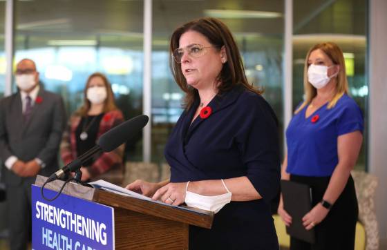 Premier Heather Stefanson (Ruth Bonneville / Winnipeg Free Press)