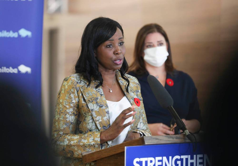 RUTH BONNEVILLE / WINNIPEG FREE PRESS
It’s part of a “very, very bold” action plan Health Minister Audrey Gordon outlined Thursday to recruit, retain and train 2,000 more health care professionals.