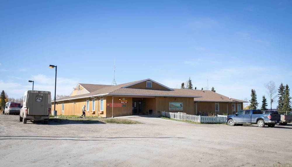 JESSICA LEE / WINNIPEG FREE PRESS
The nursing station in Pukatawagan, which houses the dental clinic and is also where Mah stays when he is in the community.