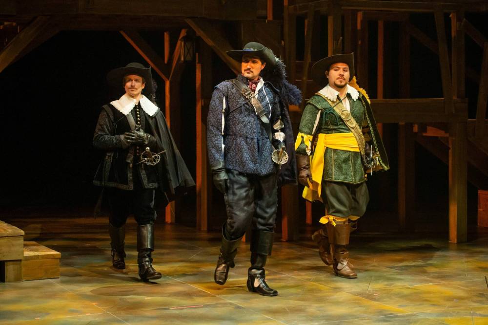 The briskly paced work delivers quests, romance, intrigue, murders, tragedy, affairs and more duels than you can shake an epée at. (Dylan Hewlett photo)