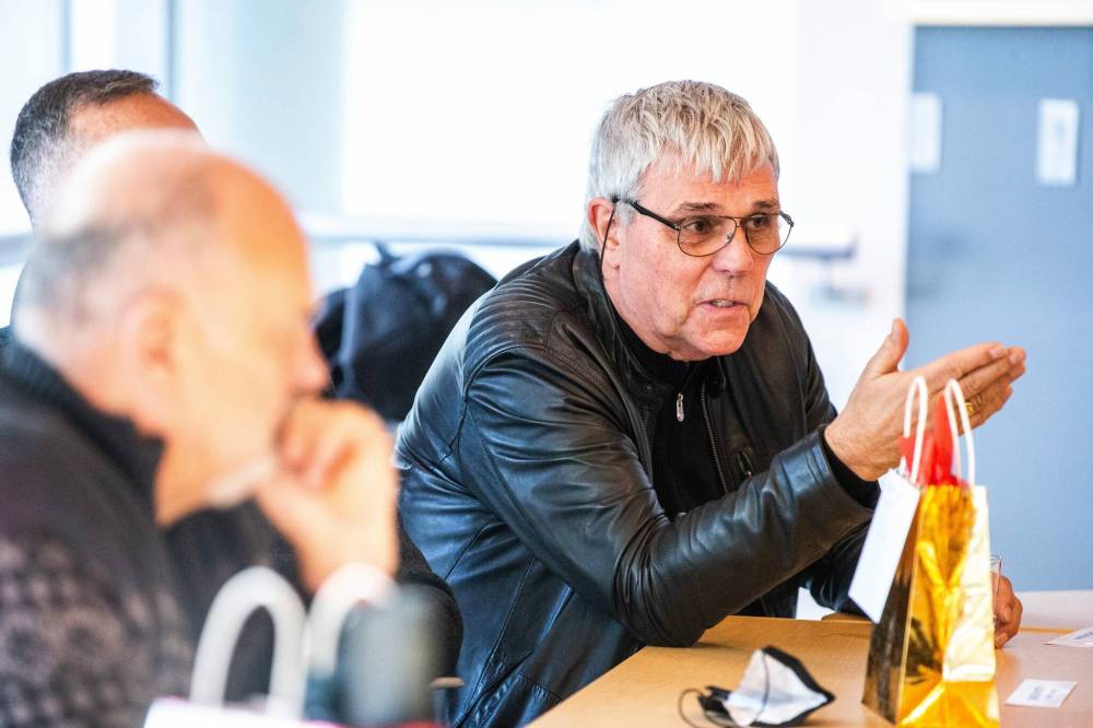 MIKAELA MACKENZIE / WINNIPEG FREE PRESS
Colin Jackson, artistic director from 1972 to 1980, remembers the ‘dingy and scary’ Exchange District building PTE started in.