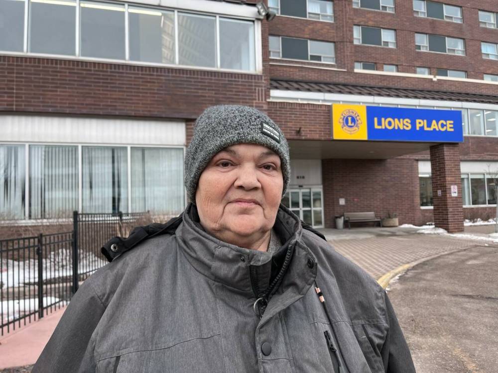 MAGGIE MACINTOSH / WINNIPEG FREE PRESS
Yvonne Brisson, 73, said she and her neighbours are worried about the future of their home.